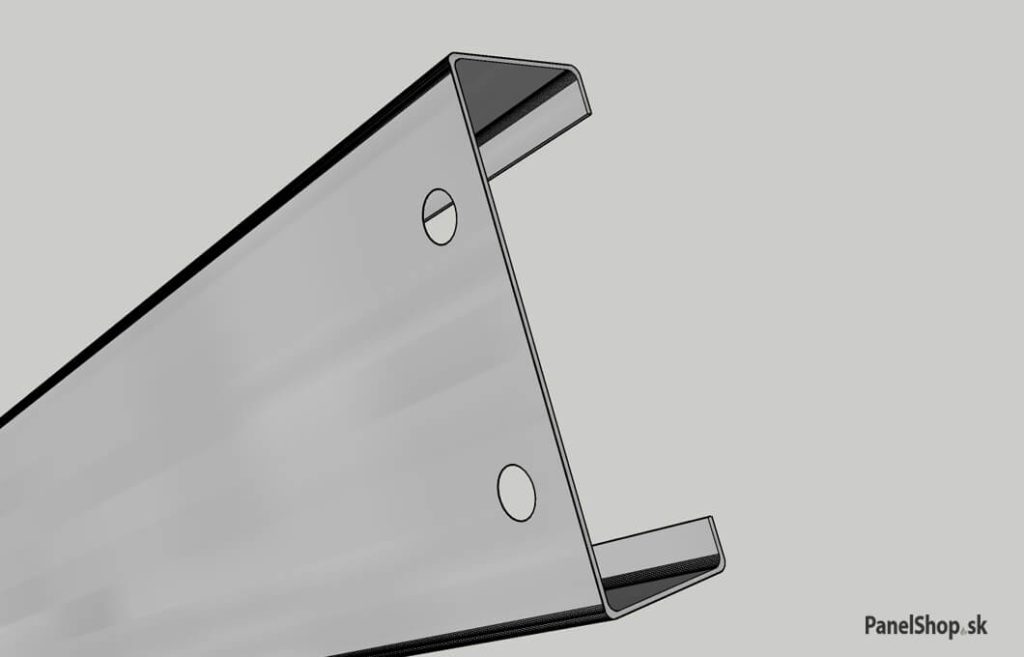 (PKP02) Konstrukční C profil (tenkostěnné věznice)