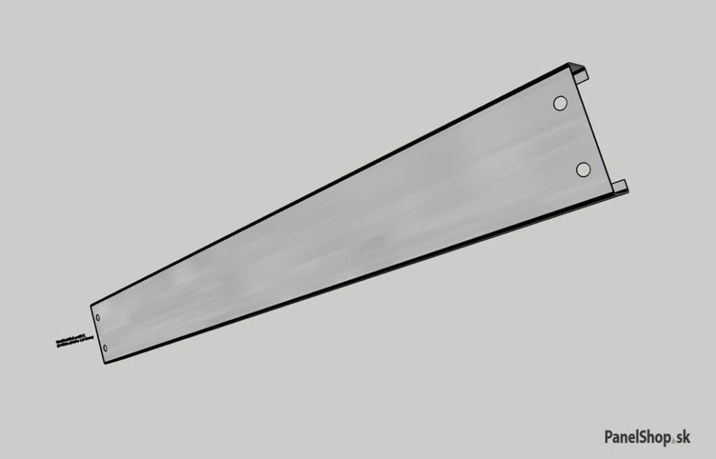 (PKP02) Konstrukční C profil (tenkostěnné věznice)