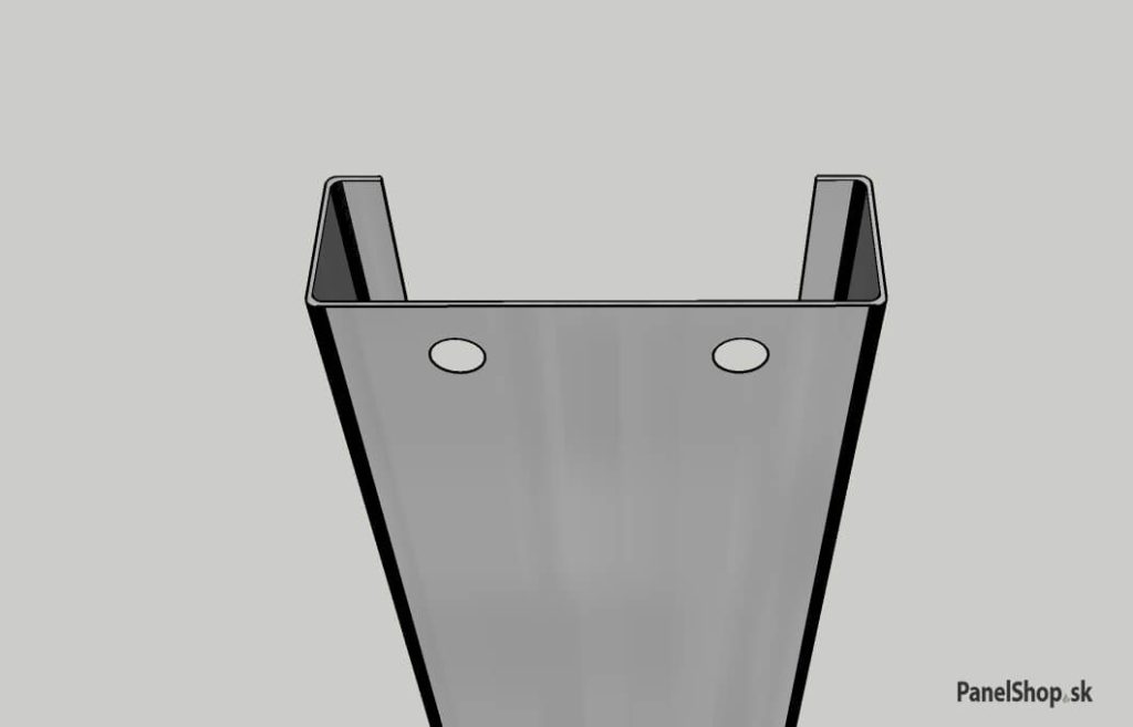 (PKP02) Konstrukční C profil (tenkostěnné věznice)